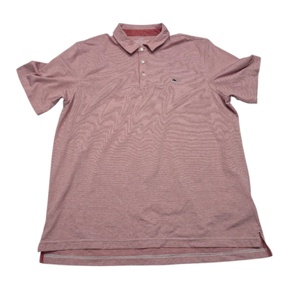 Playera Vineyard Vines Performance Xgrande Xl Rojo Lineas