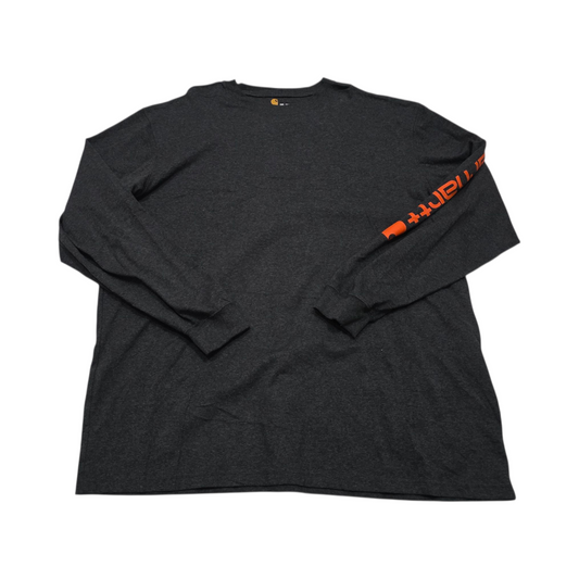Playera Manga Larga Carhartt 2xl Gris
