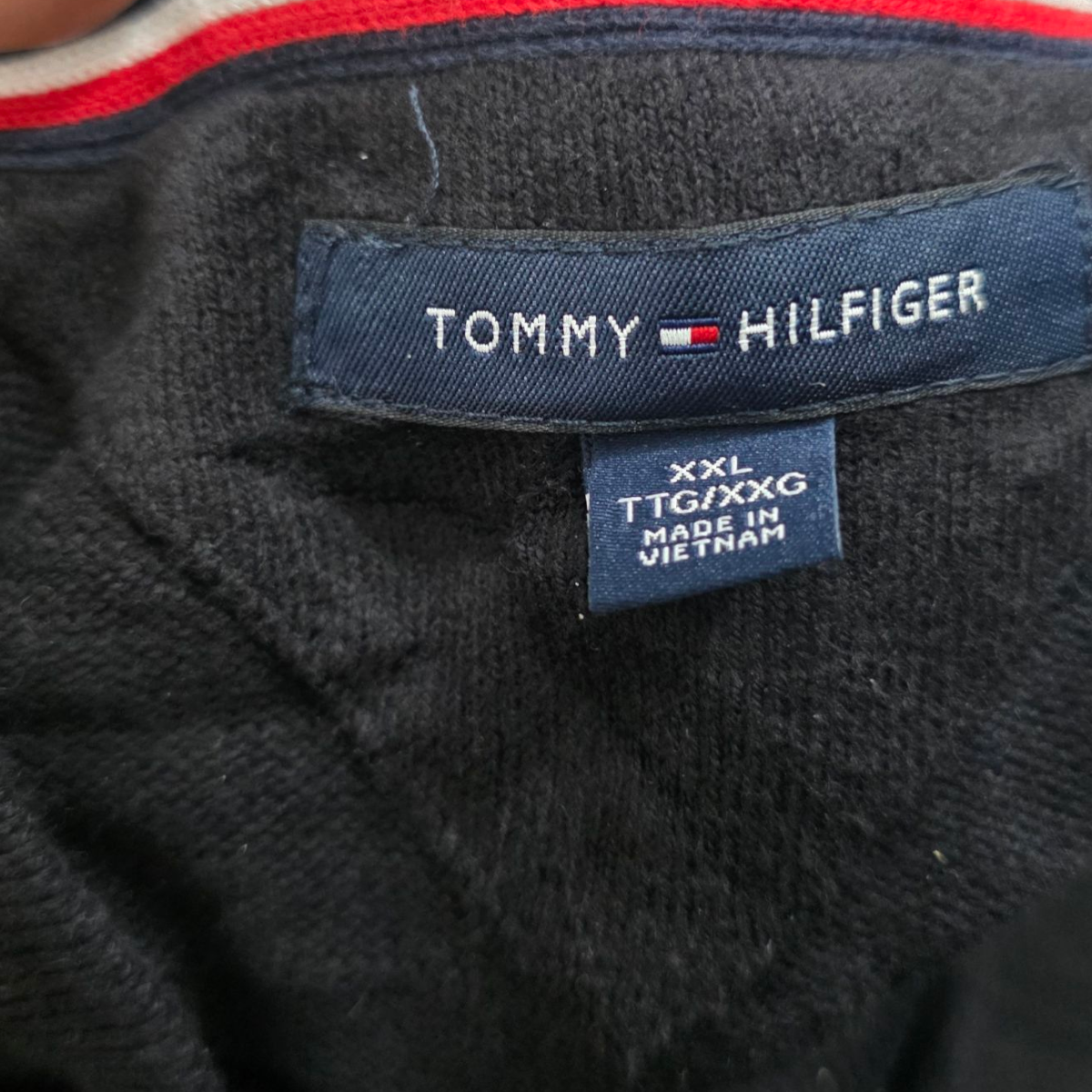 Sueter Tommy Hilfiger Xxl Negro