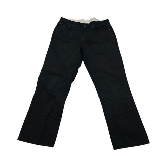 Pantalon Recto Ralph Lauren 36x30 Negro