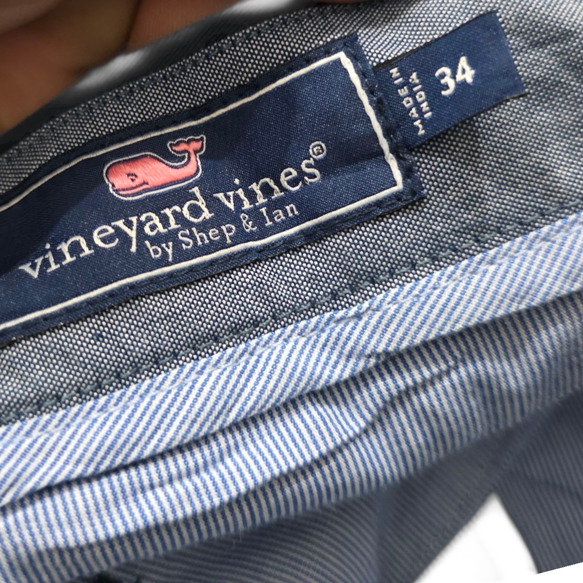 Bermuda Vineyard Vines Talla 34 Azul