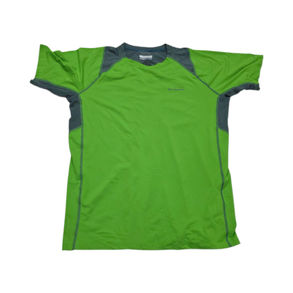 Playera Columbia Omni Freeze Grande L Verde