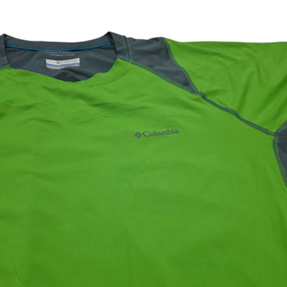 Playera Columbia Omni Freeze Grande L Verde