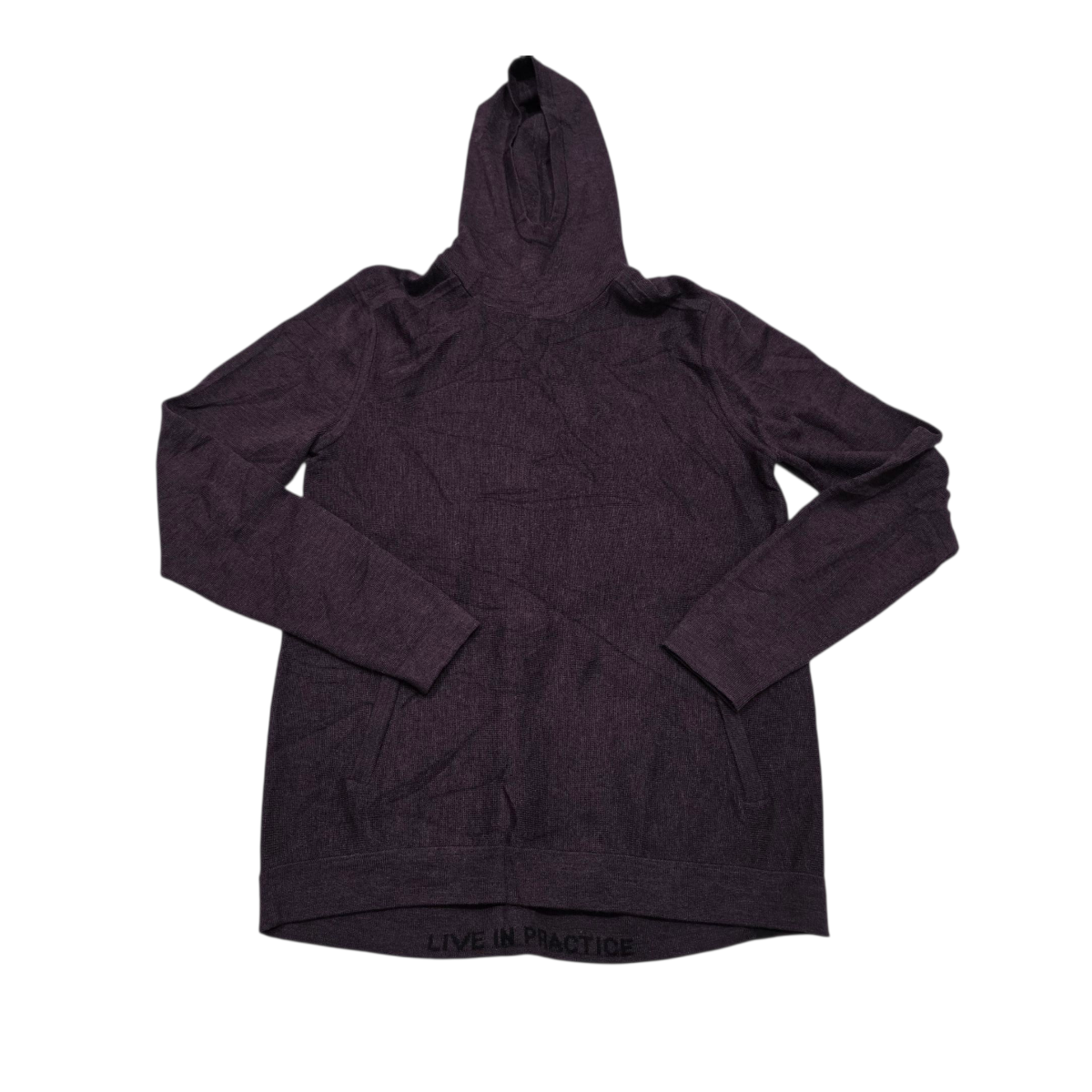 Sudadera Con Gorro Lululemon Grande L Vino
