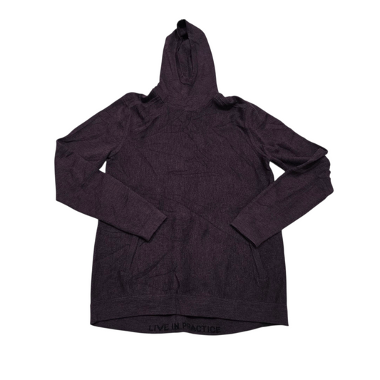 Sudadera Con Gorro Lululemon Grande L Vino