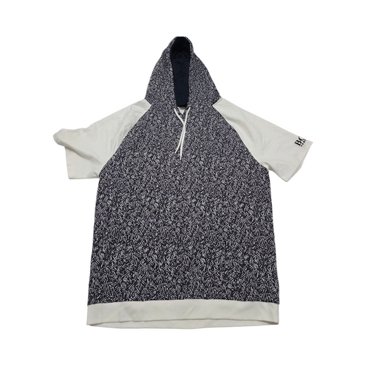 Playera Con Gorro Hugo Boss Xxl Blanco Azul