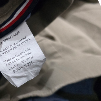Pantalon Tommy Hilfiger 38 X 32 Stretch Cafe