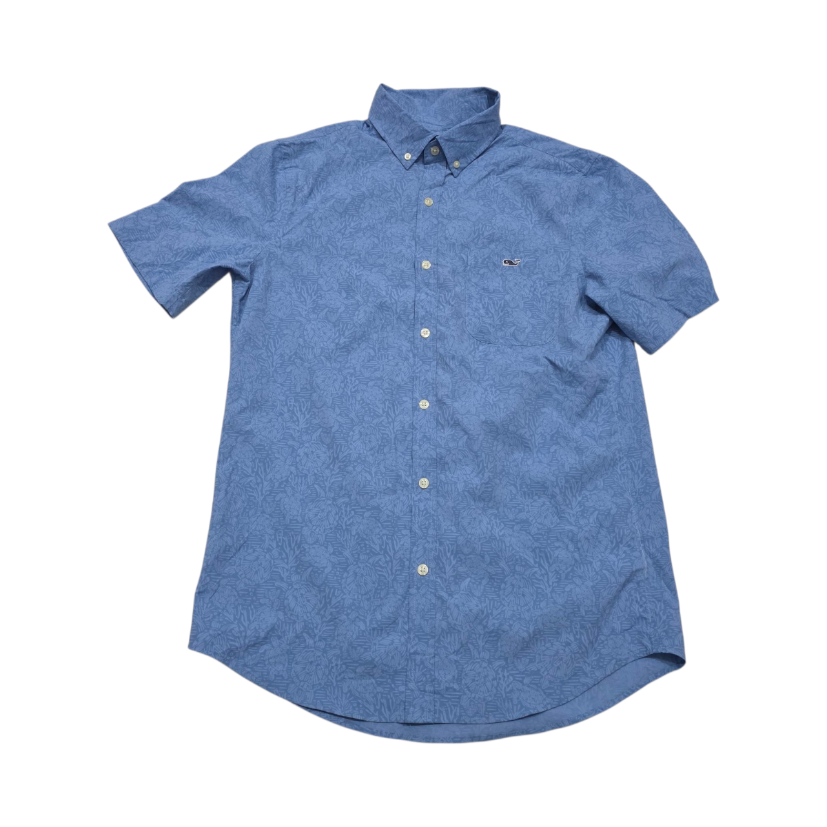 Camisa Vineyard Vines Performance Slimfit Manga Corta Azul