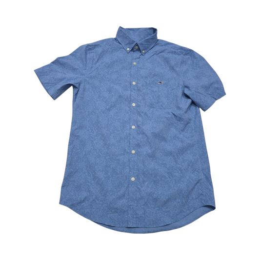 Camisa Vineyard Vines Performance Slimfit Manga Corta Azul