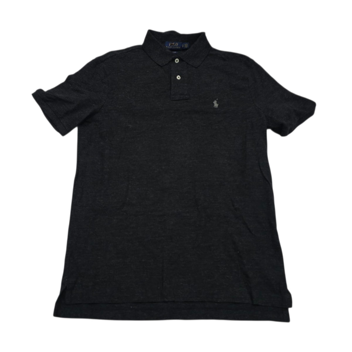 Playera Polo Ralph Lauren Chico S Gris Classic Fit