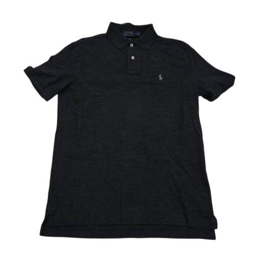 Playera Polo Ralph Lauren Chico S Gris Classic Fit