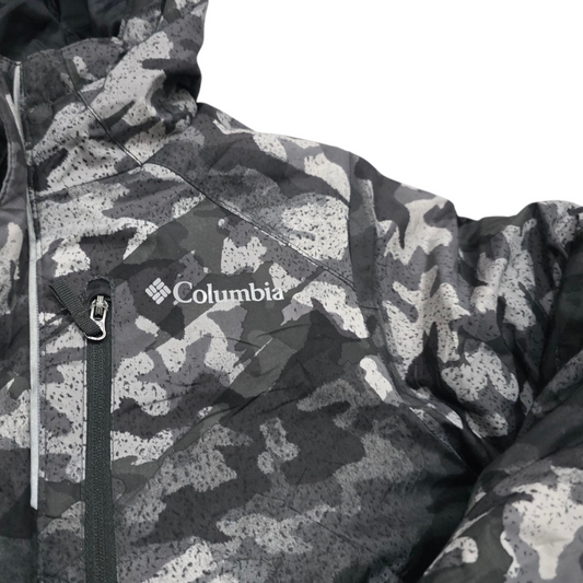 Chamarra Columbia Chica S 8 Años Gris
