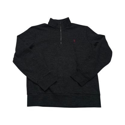 Sueter Ralph Lauren Mediana M Gris Oscuro Pony Rojo