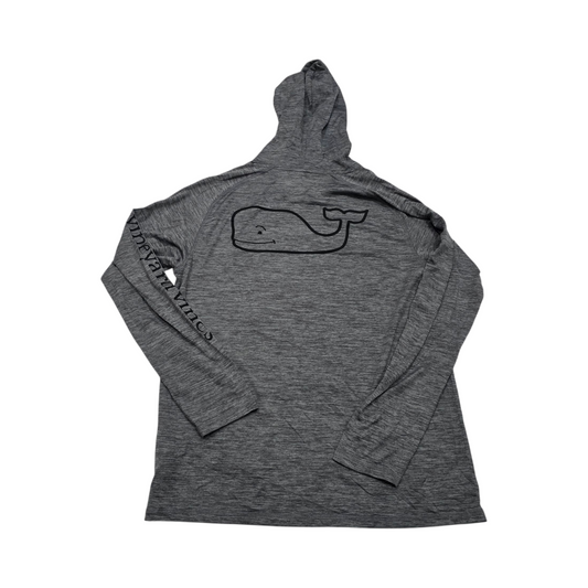 Playera C/gorro Vineyard Vines Performance Mediana M Gris