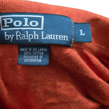Playera Polo Ralph Lauren Grande L Naranja