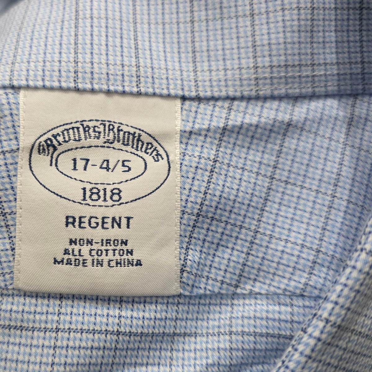 Camisa Brooks Brothers Xgrande Xl Regent Azul