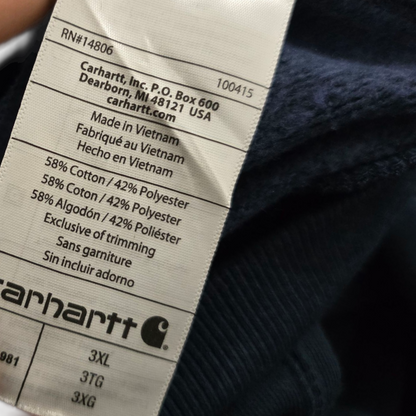 Sudadera Con Gorro Carhartt 3xl Azul