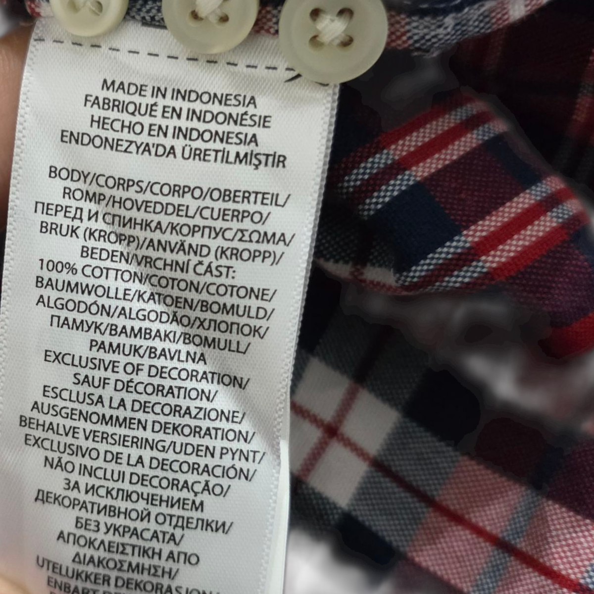Camisa Ralph Lauren Classic Fit 3xl Cuadro Rojo Blanco