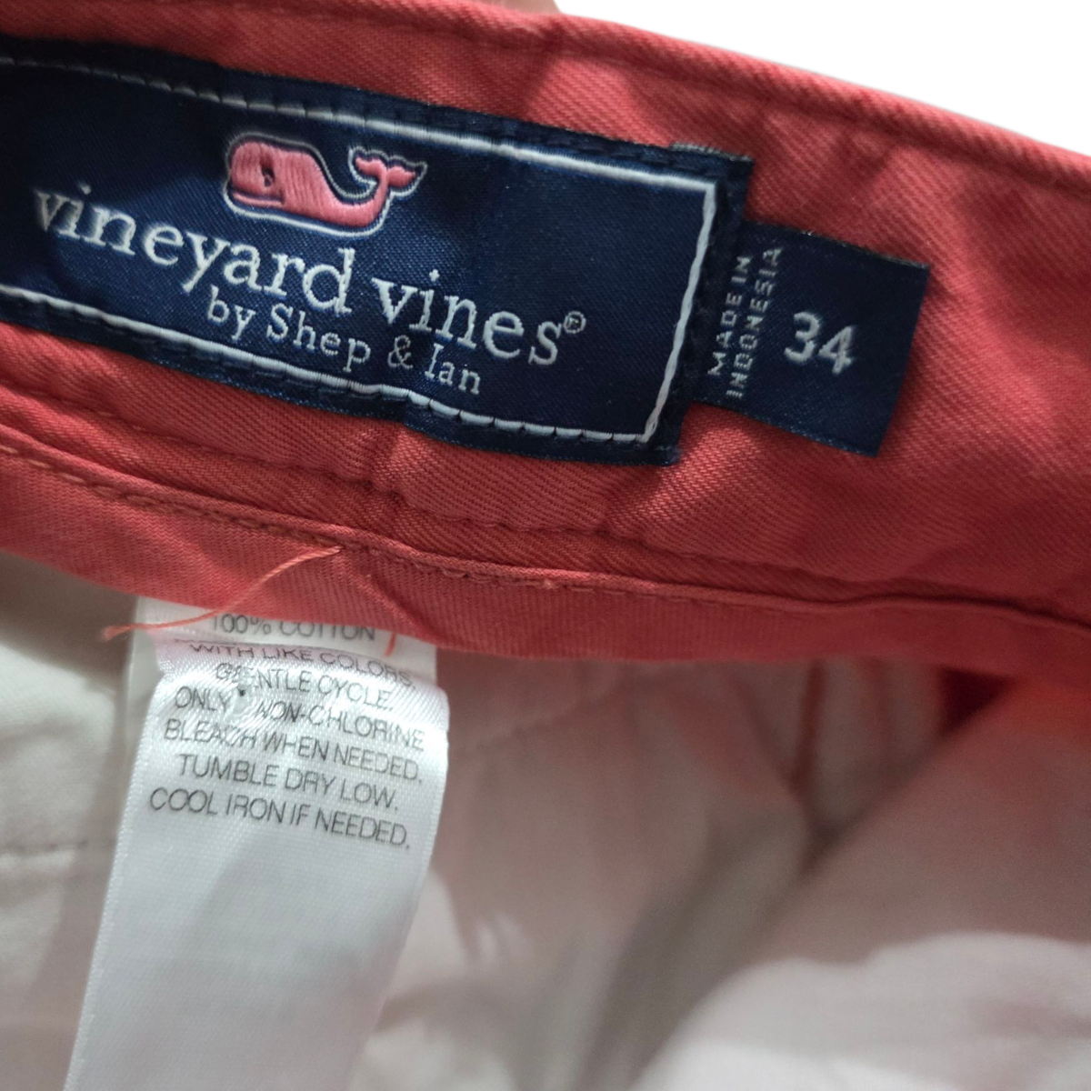 Bermuda Vineyard Vines Talla 34 Coral