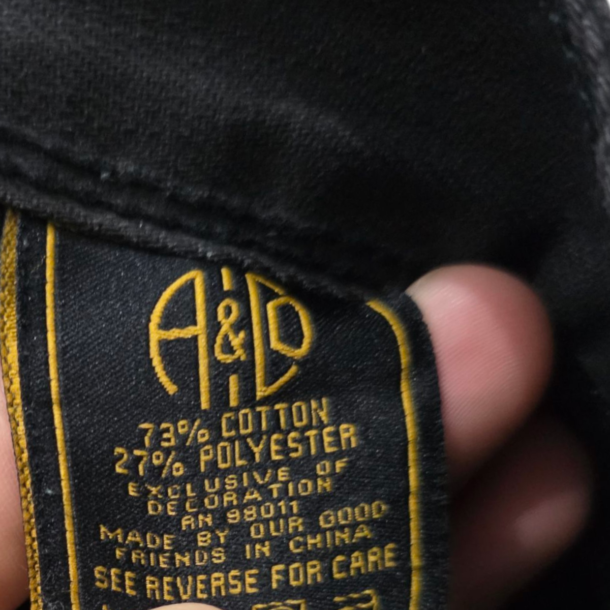 Pantalon Akoo Brand 36 Negro Cera