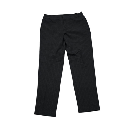Pantalon Banana Republic Tapered Pant Gris Lineas