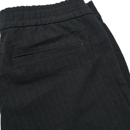 Pantalon Banana Republic Tapered Pant Gris Lineas