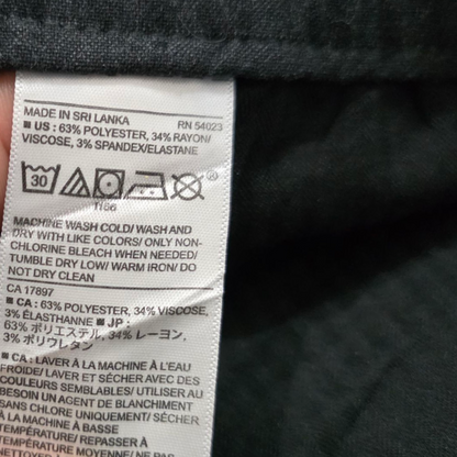 Pantalon Banana Republic Tapered Pant Gris Lineas