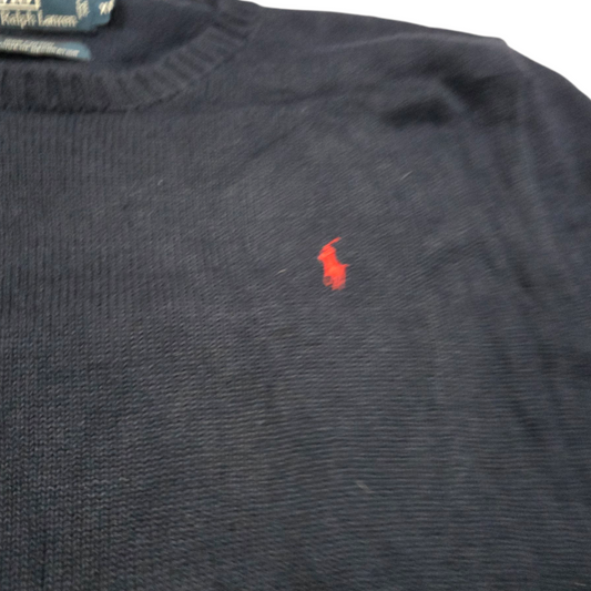 Sueter Ralph Lauren Xxl Azul Pony Rojo