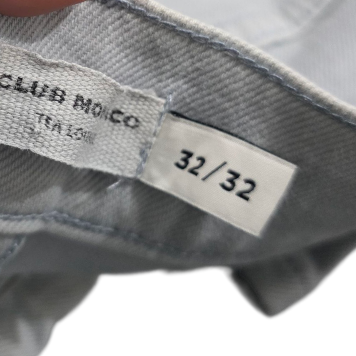 Pantalon Club Monaco Slimfit Azul Claro 32x32
