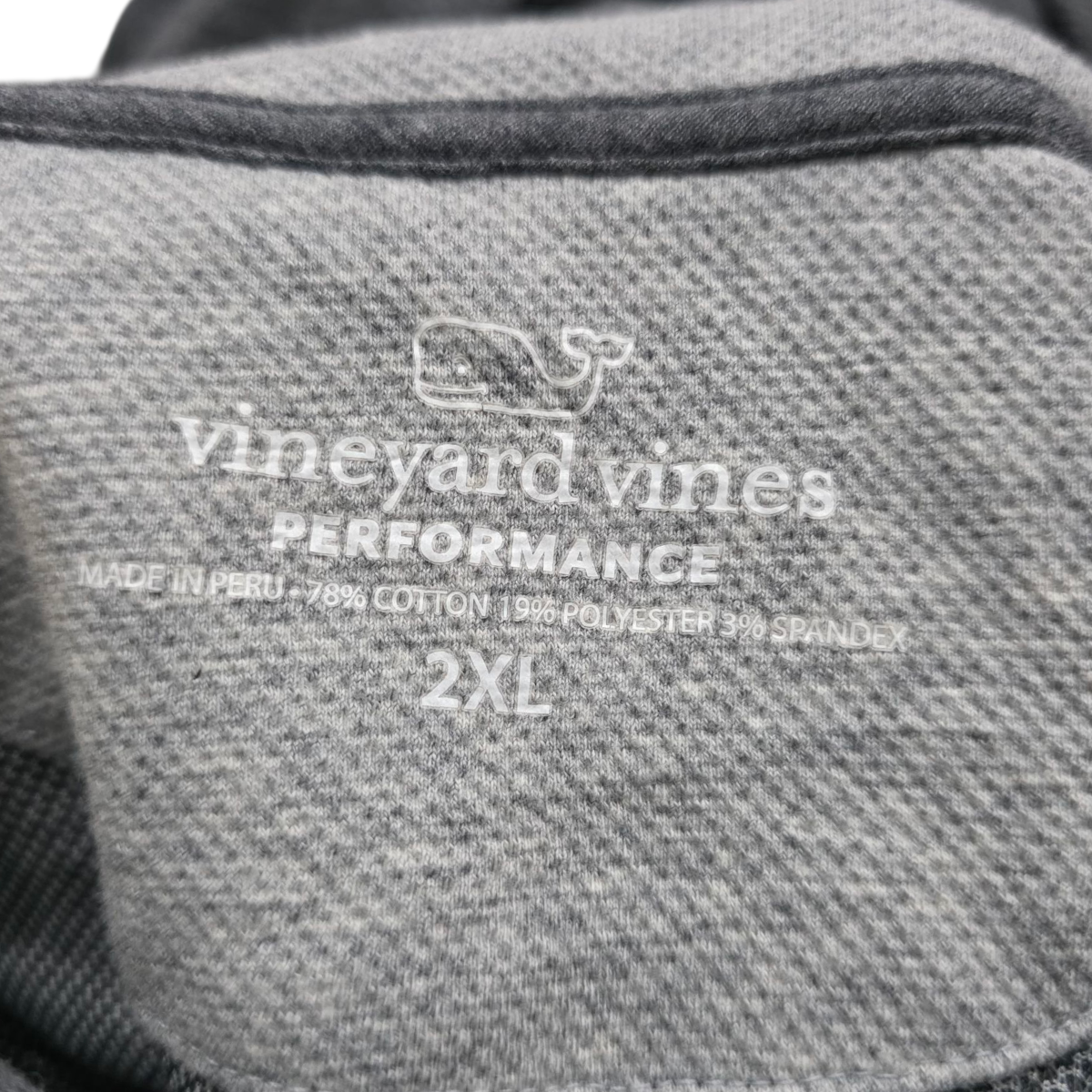 Sueter Vineyard Vines Performance 2xl Gris