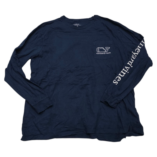 Playera Manga Larga Vineyard Vines Xgrande Xl Azul