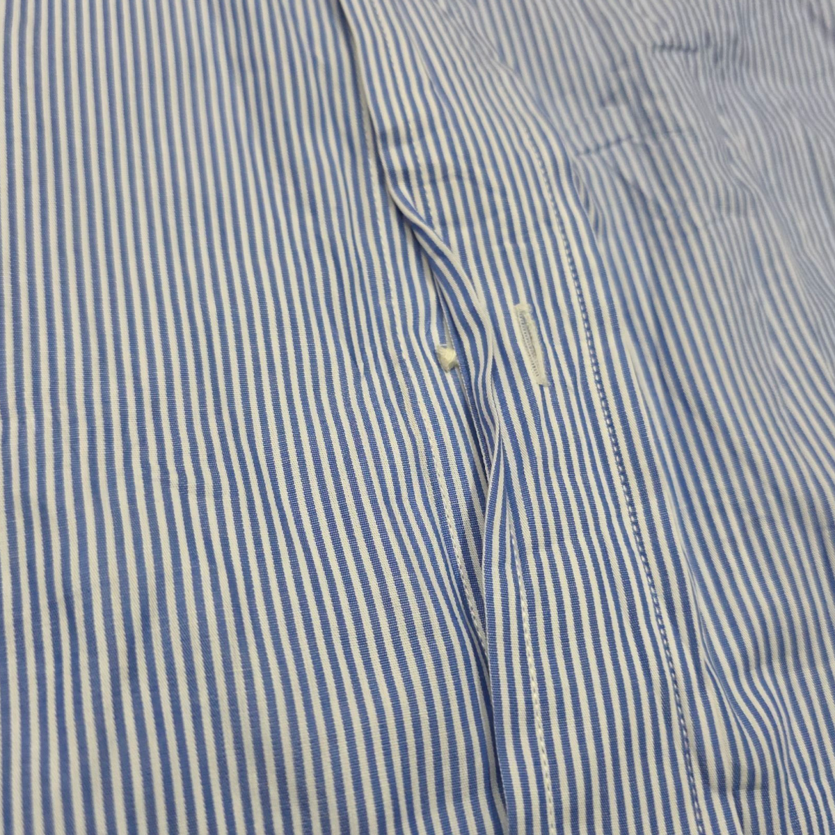 Camisa Ralph Lauren Slimfit Xxl Lineas Azul