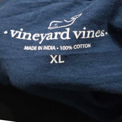 Playera Manga Larga Vineyard Vines Xgrande Xl Azul