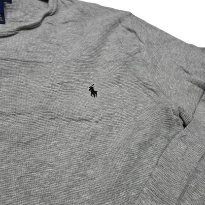 Playera Manga Larga Ralph Lauren Xgrande Xl Gris