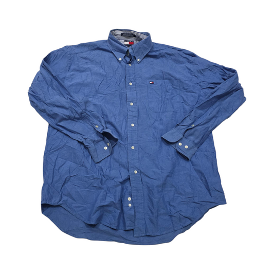 Camisa Tommy Hilfiger Xgrande Xl Azul
