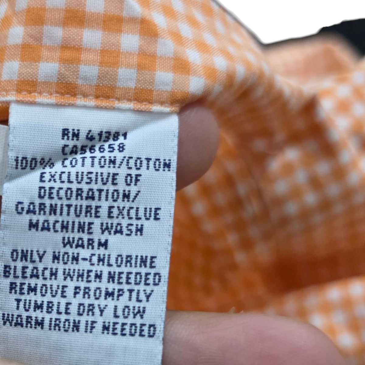 Camisa Ralph Lauren Grande L Cuadro Naranja Pony Azul