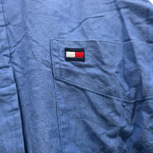 Camisa Tommy Hilfiger Xgrande Xl Azul