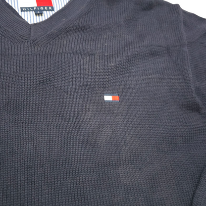 Sueter Tommy Hilfiger Grande L Azul Vintage