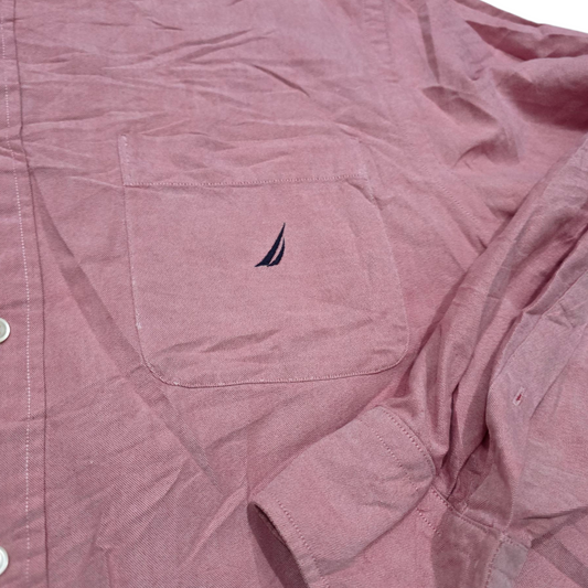 Camisa Nautica Grande L Rosa