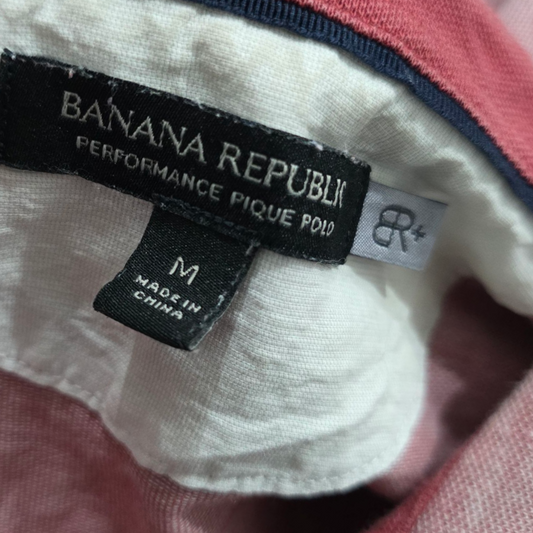 Playera Polo Banana Republic Mediana M Vino