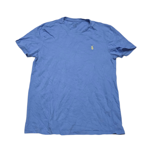 Playera Ralph Lauren Azul M Custom Slimfit Pony Amarillo