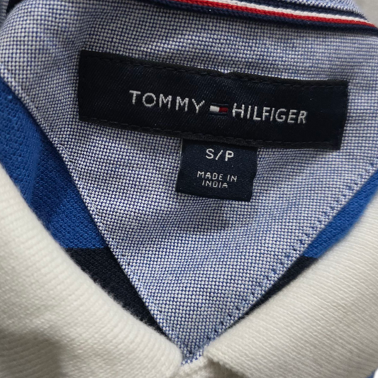 Playera Manga Larga Tommy Hilfiger Chico S Azul