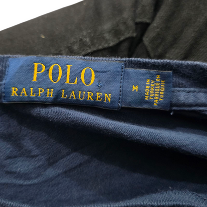 Playera Ralph Lauren Mediana M Azul Pony Grande