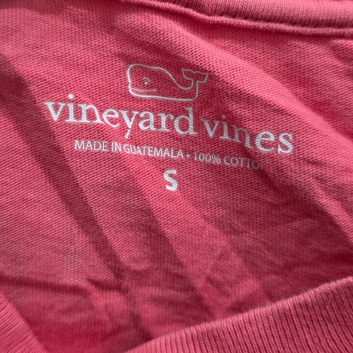 Playera Vineyard Vines Chico S Coral