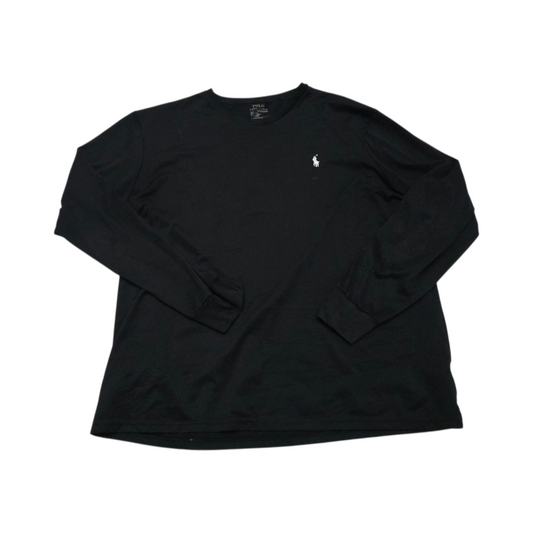 Playera Manga Larga Performance Ralph Lauren Xgrande Negro