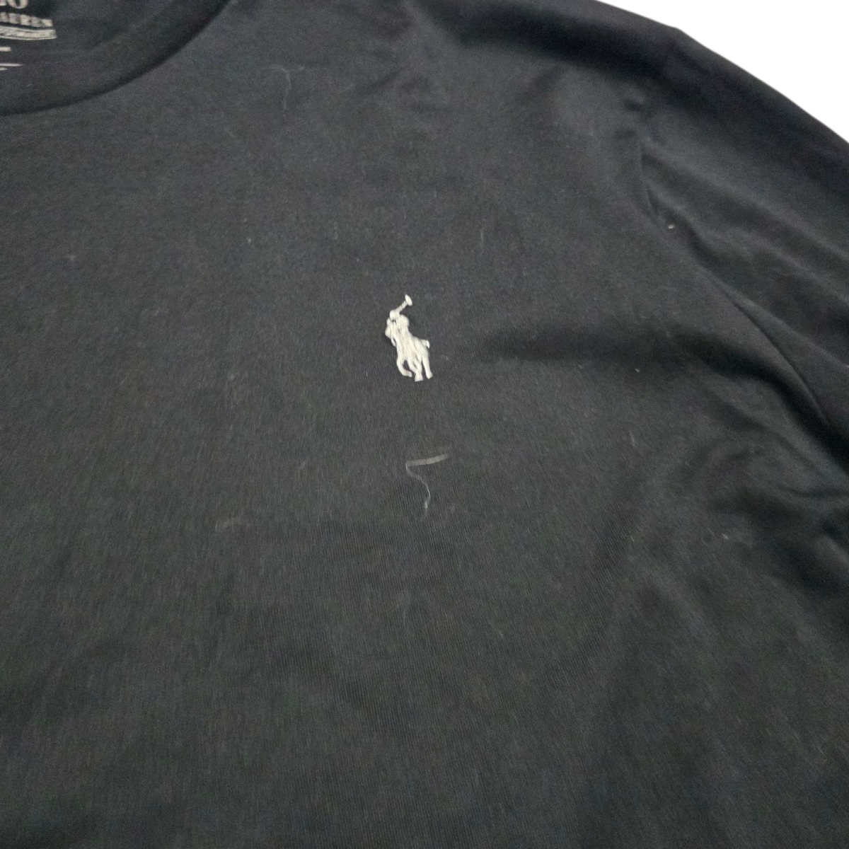 Playera Manga Larga Performance Ralph Lauren Xgrande Negro