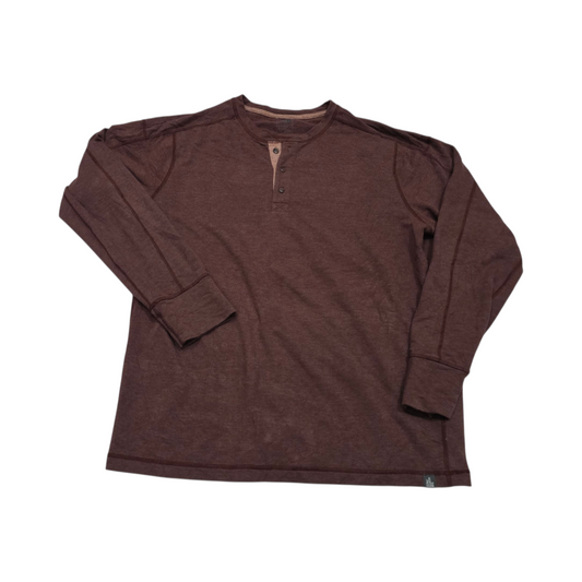 Playera Manga Larga The North Face Xgrande Xl Ladrillo