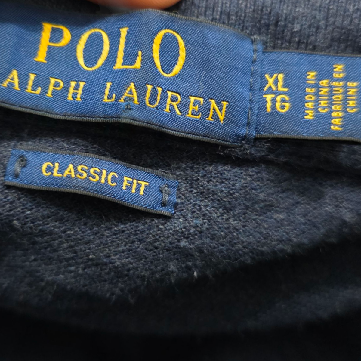 Playera Polo Ralph Lauren Xgrandexl Azul Deslavado Pony Vino