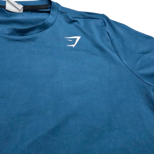 Playera Polo Gymshark Grande L Azul