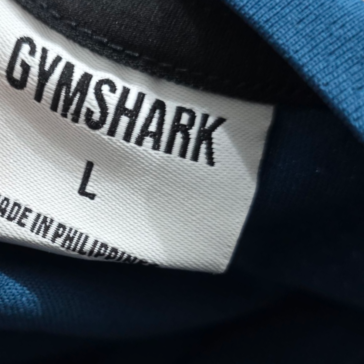 Playera Polo Gymshark Grande L Azul